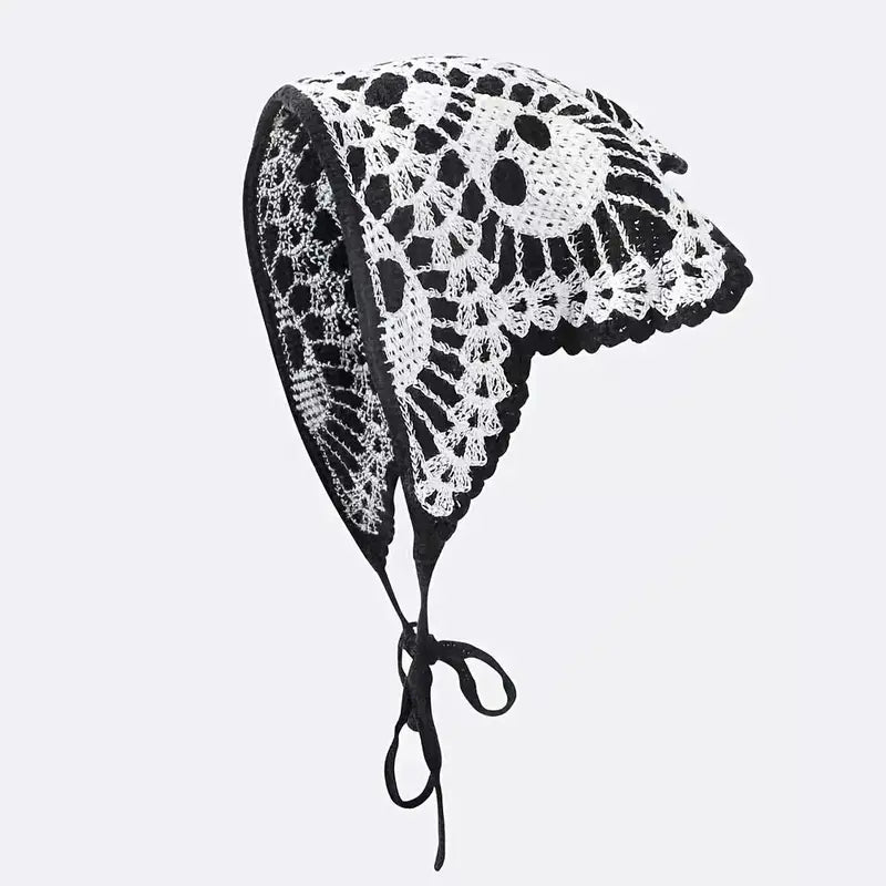 Halloween Crochet Bandana Headscarf