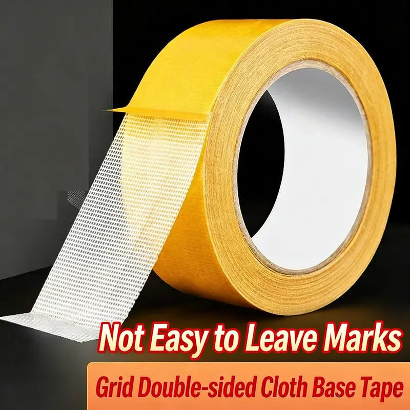 Heavy-Duty Double Sided Tape, Strong Adhesive, Waterproof & Removable