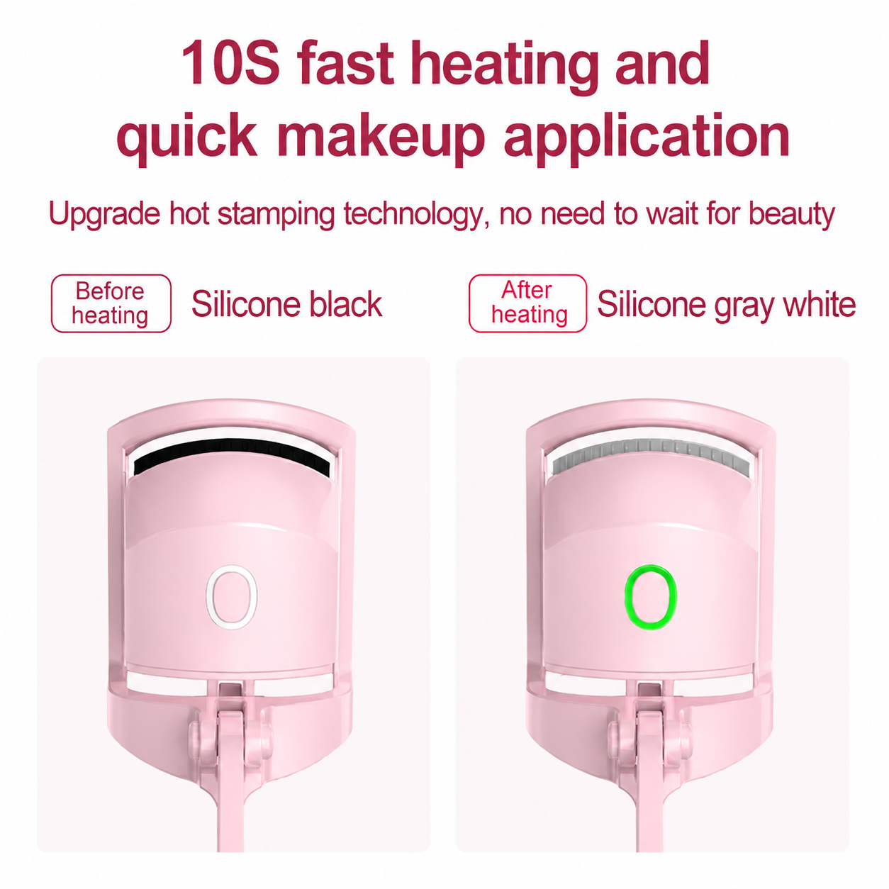 Instant Curl Heated Eyelash Curler