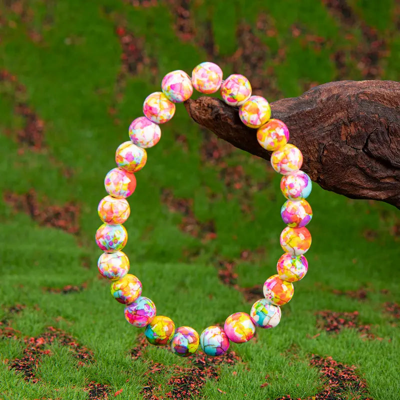 Vitality Passion Crystal Beaded Bracelet