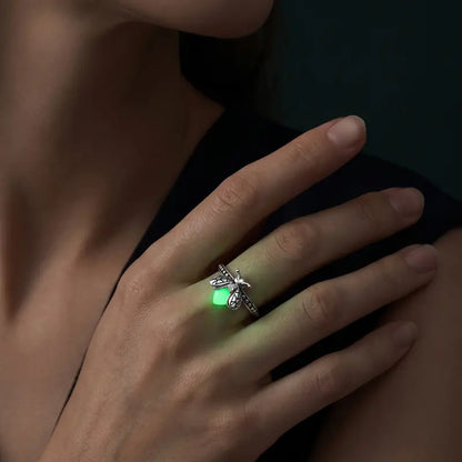 Glow-in-the-Dark Firefly Ring