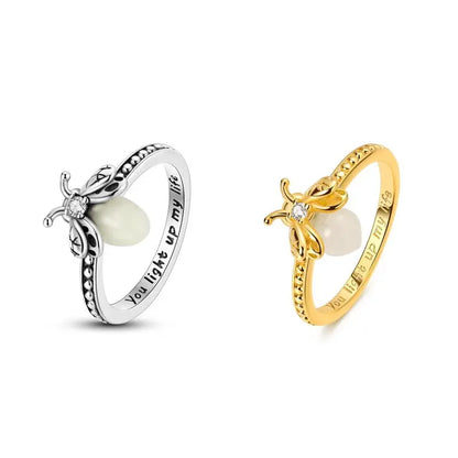 Glow-in-the-Dark Firefly Ring