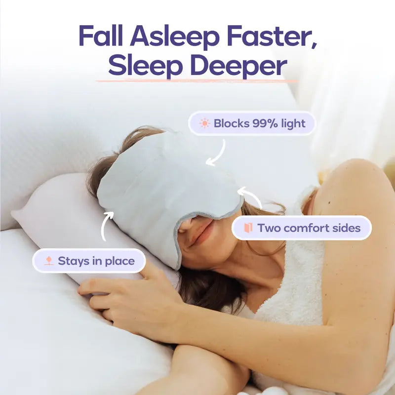 Weighted 360° Wraparound Sleep Eye Mask
