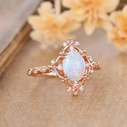 Ethereal Opal Ring