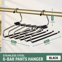Black - 6 Rods