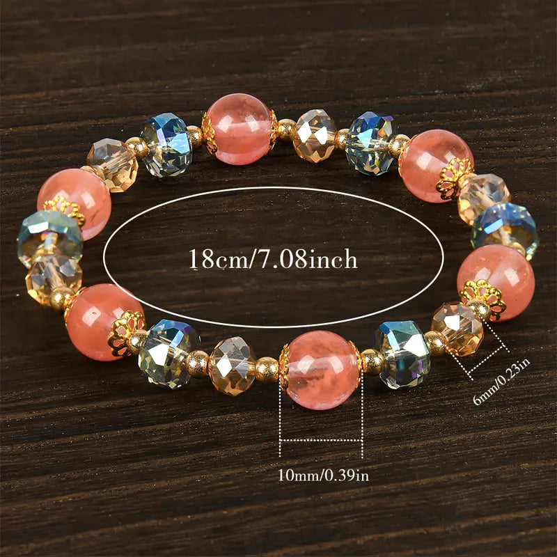 Lucky Bracelet Crystal Beaded Bracelet
