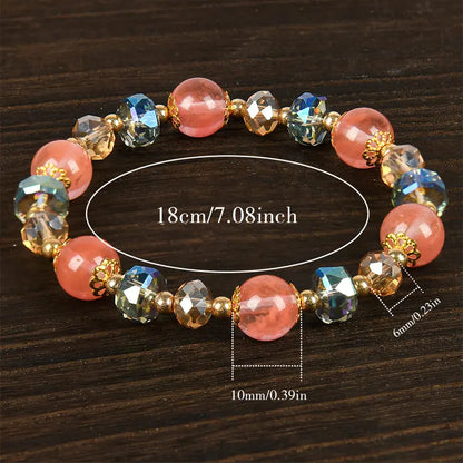 Lucky Bracelet Crystal Beaded Bracelet