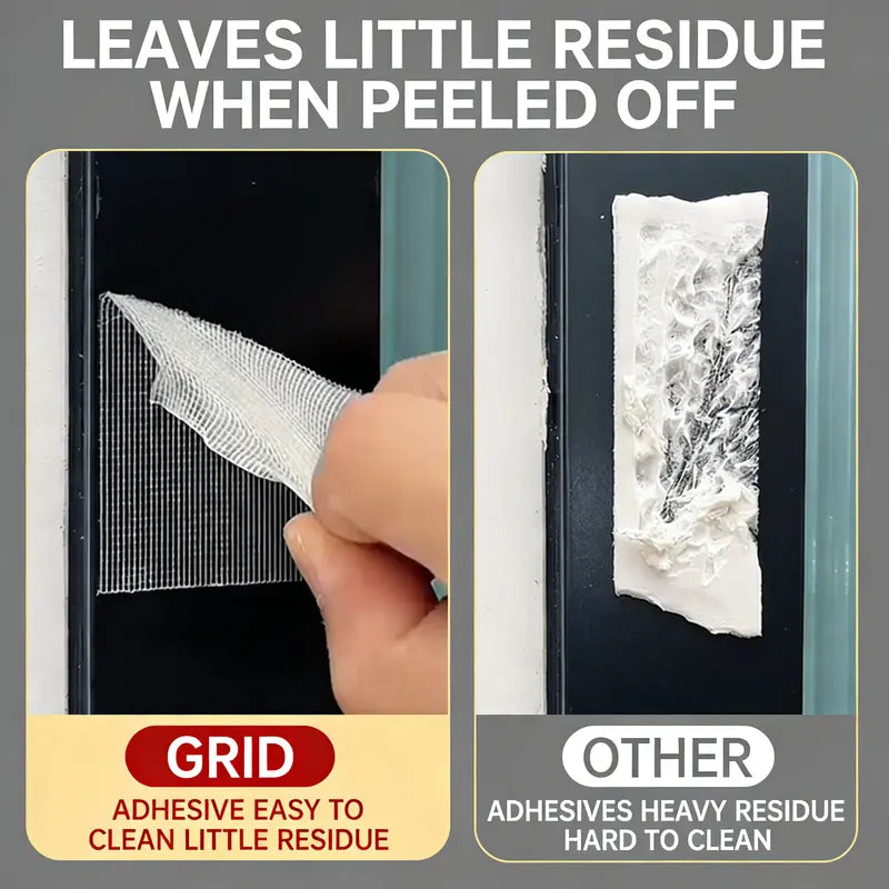 Heavy-Duty Double Sided Tape, Strong Adhesive, Waterproof & Removable
