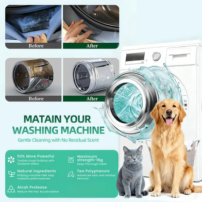Pet safe Washing Machine Cleaner Tablets