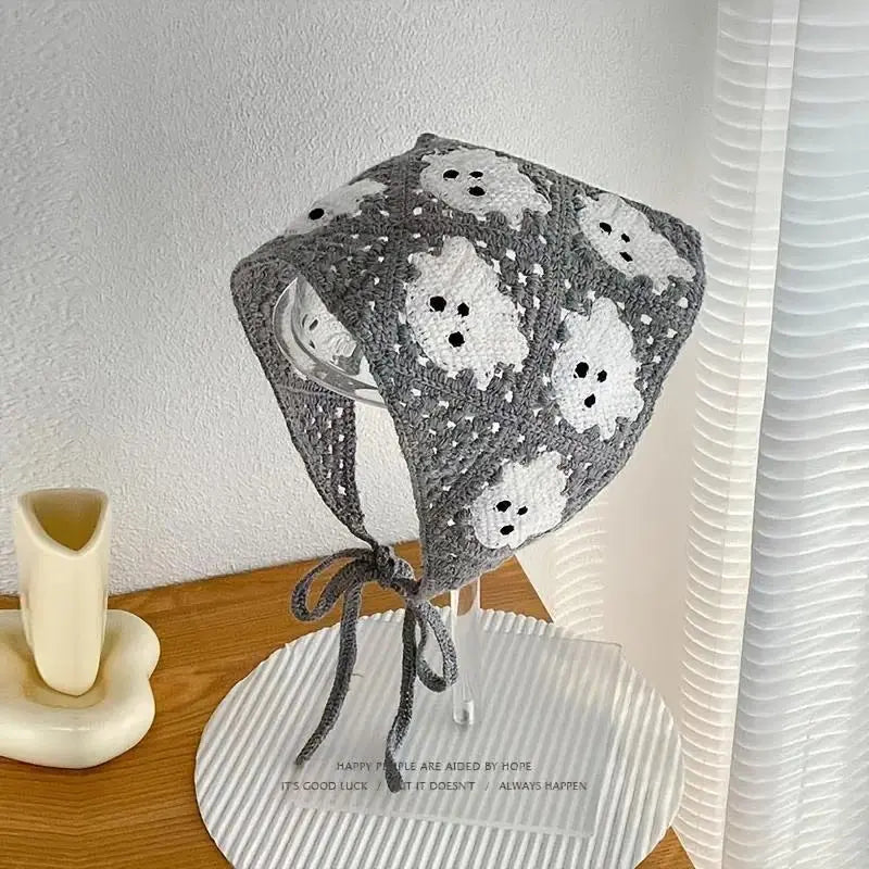 Halloween Crochet Bandana Headscarf