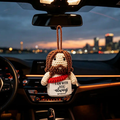 Handmade Crochet Jesus Reminder Doll