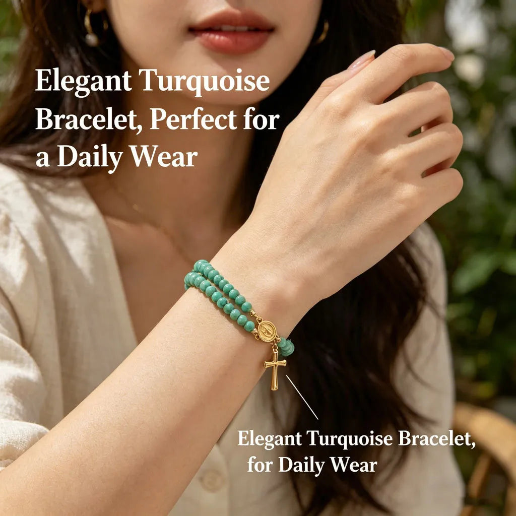 Handcrafted rosary bracelets -  A Warm Companion for Your Faith Journey