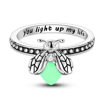 Glow-in-the-Dark Firefly Ring