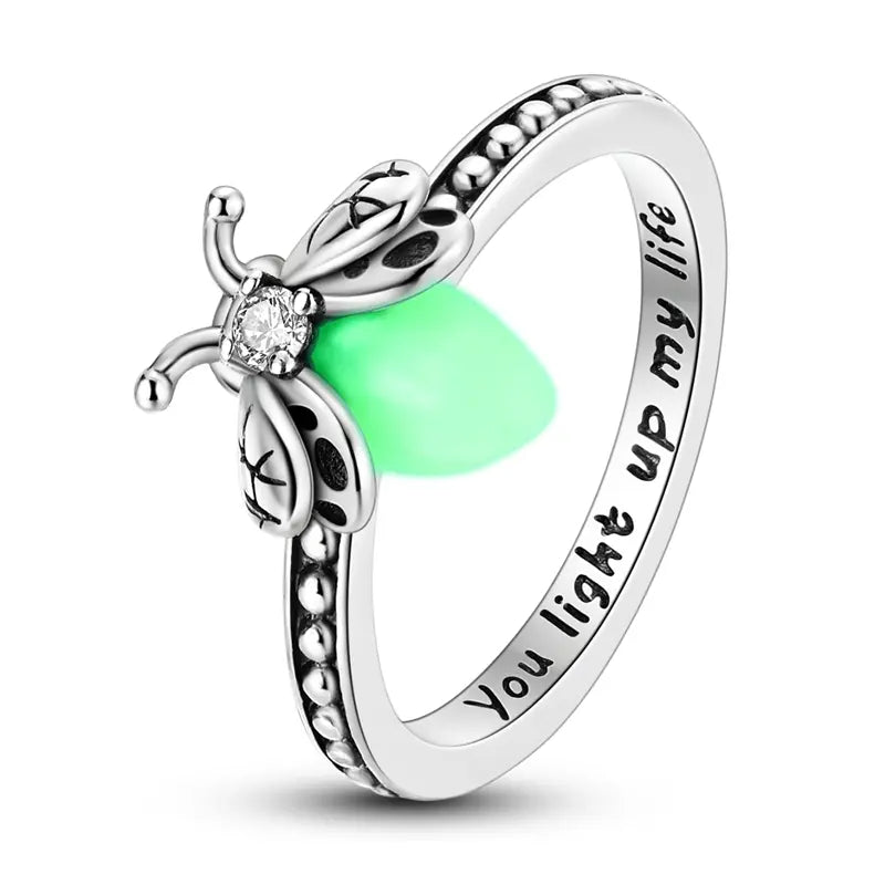 Glow-in-the-Dark Firefly Ring