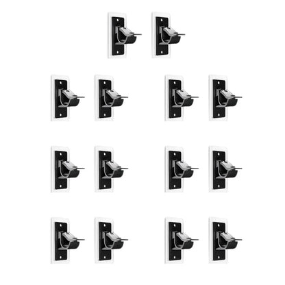 No Drill Curtain Rod Brackets