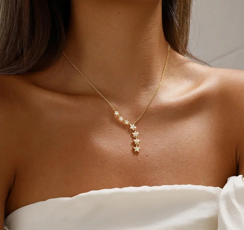 Starlight Cascade Necklace