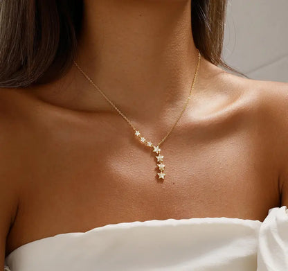 Starlight Cascade Necklace