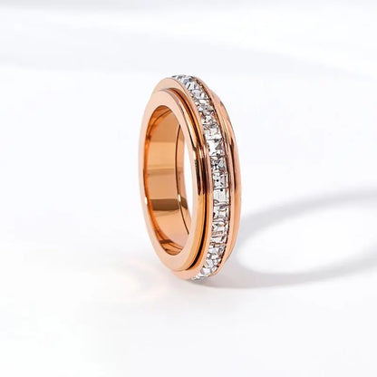 18K Gold Plated Zircon Ring ⭐