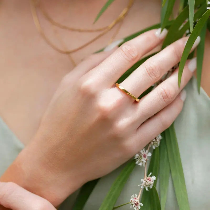 FuckIt Engraved Reminder Ring