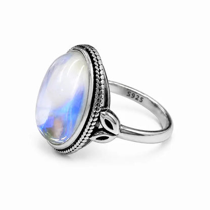 Luna Glow Moonstone Ring