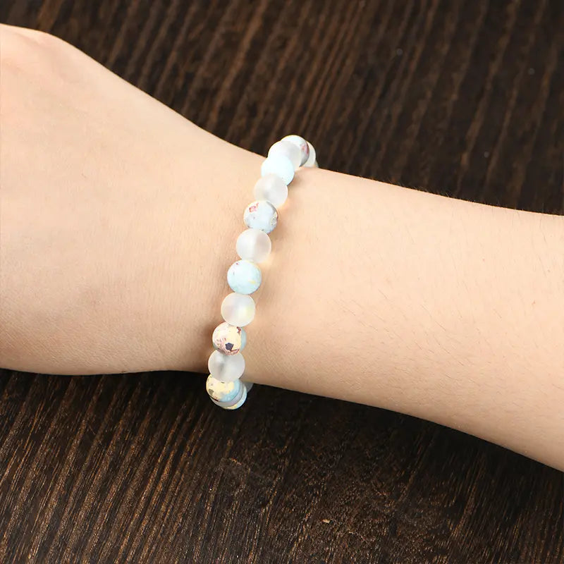New Beginning Crystal Beaded Bracelet