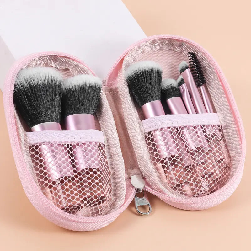 10-Piece Soft Synthetic Makeup Brush Set