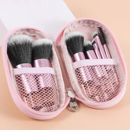 10-Piece Soft Synthetic Makeup Brush Set