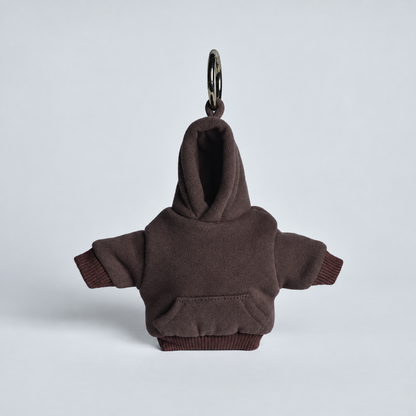 Hoodie Keychain | Miniature Stress Ball Hoodie Clip-On Keychain Charm