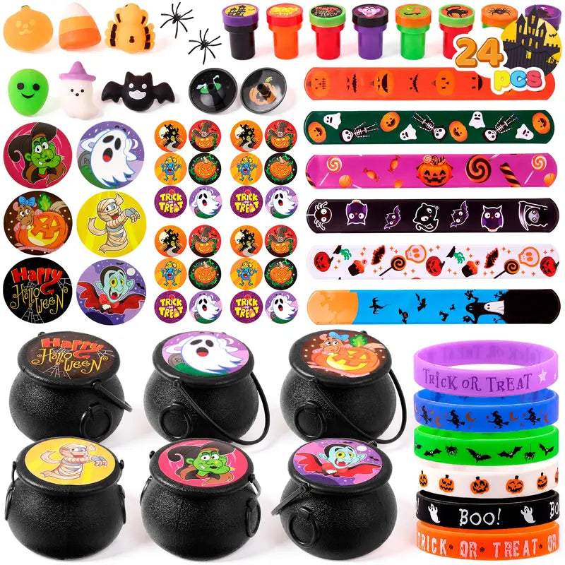 170-228 Pcs Halloween Toy Gifts for Kids