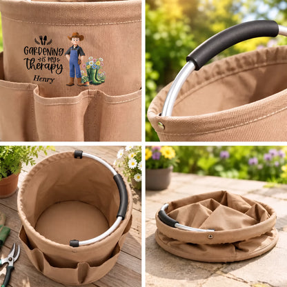 Flower Cartoon Character Gardening Bag