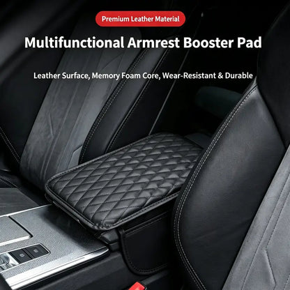 Car Armrest Cushion & Organizer – Padded Non-Slip Cover