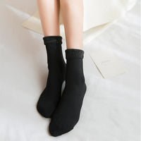 5 pairs Black