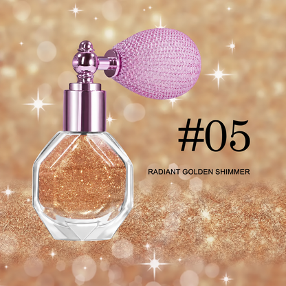 2 PCS Shimmer Glow Face & Body Glitter Spray