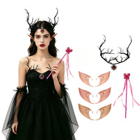 Ruby Wreath Long Beast Ears – 5-Piece Set