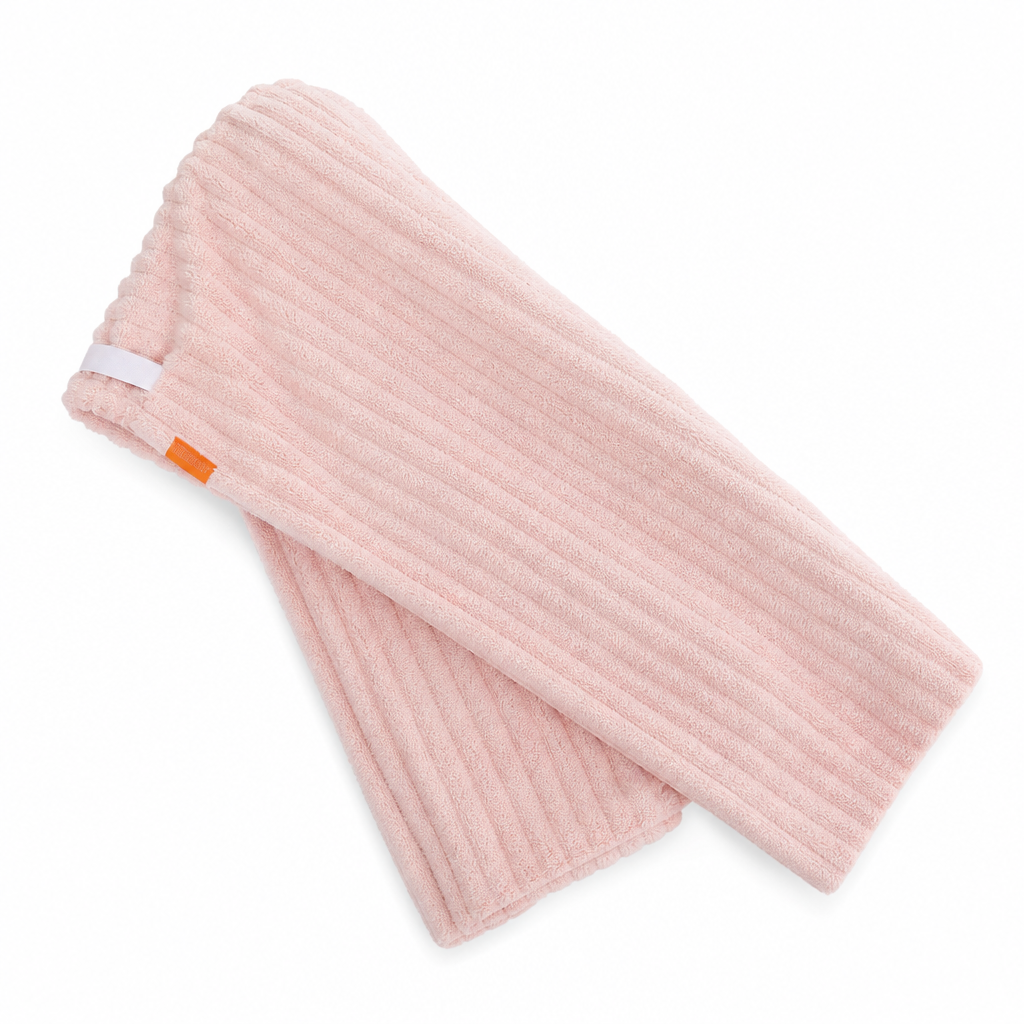Bubble Plush Hair Towel Wrap – Quick-Dry & Super Absorbent