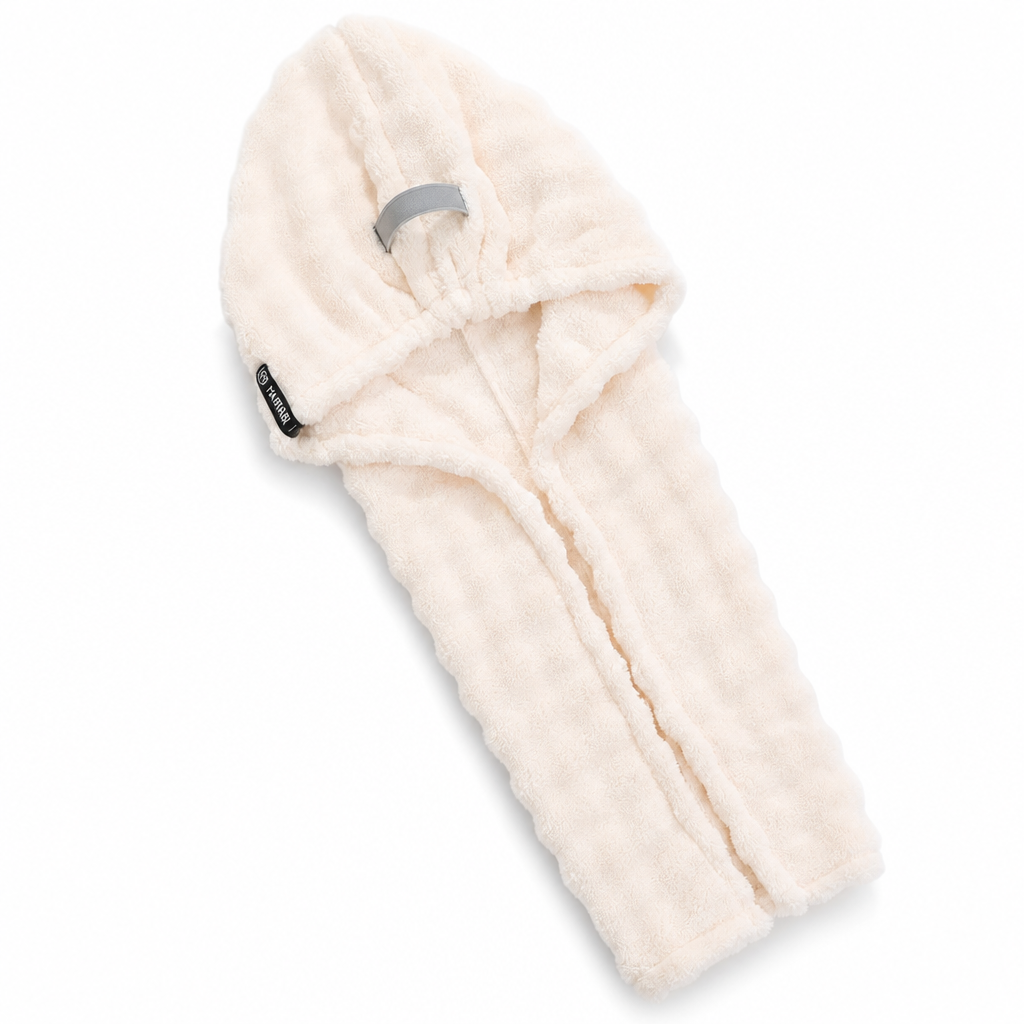 Bubble Plush Hair Towel Wrap – Quick-Dry & Super Absorbent