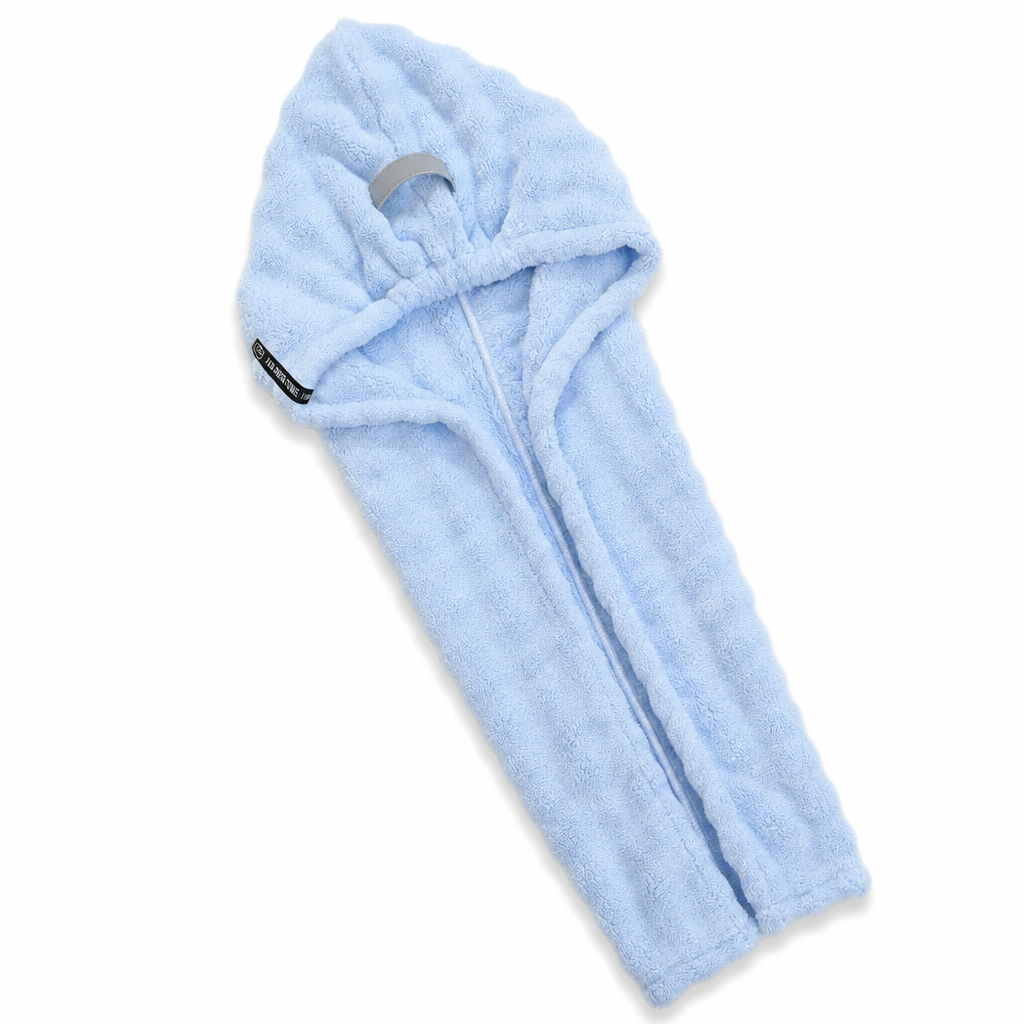 Bubble Plush Hair Towel Wrap – Quick-Dry & Super Absorbent
