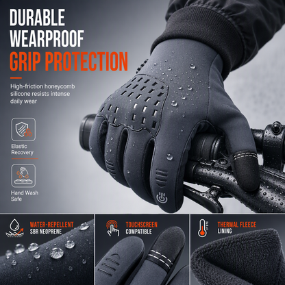 🥳HOT SALE🥳❄️50K+ SOLD!💥50% OFF!✨Winter Waterproof Cycling Gloves for Men and Women