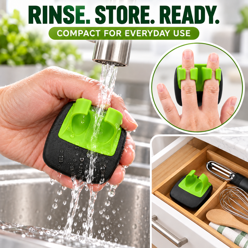 🥕Ergonomic Two-Finger Fruit and Vegetable Peeler