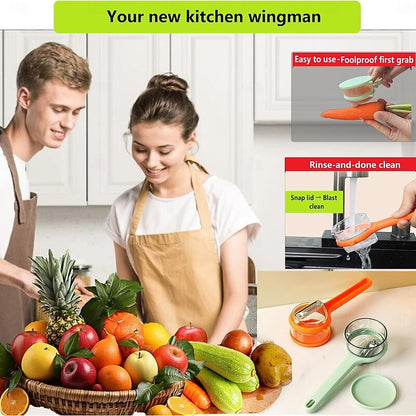 2Pcs Upgraded Ergonomic Vegetable Peeler